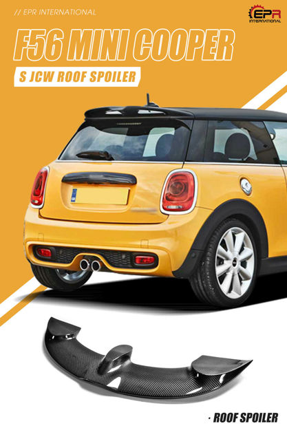 Picture of F56 Mini Cooper S JCW Roof spoiler