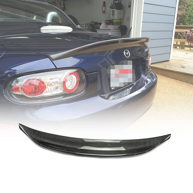 Picture of MX5 NC NCEC Roster Miata EPA Type 3 Spoiler (PRHT Hard Top Only) Fiberglass - USA WAREHOUSE