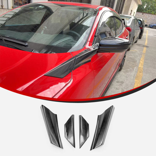 Picture of 17 onwards Civic Type R FK8 VRS Type Hood side duct 4Pcs