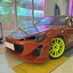 Picture of BRZ FT86 GT86 FRS Stanceworkz ATTK Vented Headlight replacement with LED Projector Light (LHD, driver side)