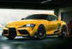 Picture of 19+ Supra A90 T Type front lip 3Pcs Double Side Carbon Look - USA WAREHOUSE