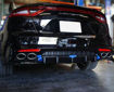 Picture of Kia Stinger Type M Rear Diffuser Add On Carbon Fiber - USA WAREHOUSE