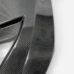 Picture of 17 onwards Civic Type R FK8 VRSAR1 Style Front Hood (5 Door Hatch)(Crate size  171x116x20) Carbon Fiber - USA WAREHOUSE