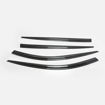 Picture of 2017+ Kia Stinger Wind visor deflector 4Pcs Carbon Fiber - USA WAREHOUSE