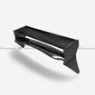 Picture of Mini cooper S R56 M7 Style Roof Spoiler (Aluminmum end cap)  Carbon Fiber - USA WAREHOUSE