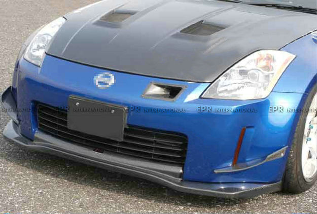 Picture of Z33 350Z VRSA1 Type front bumper canard 2pcs