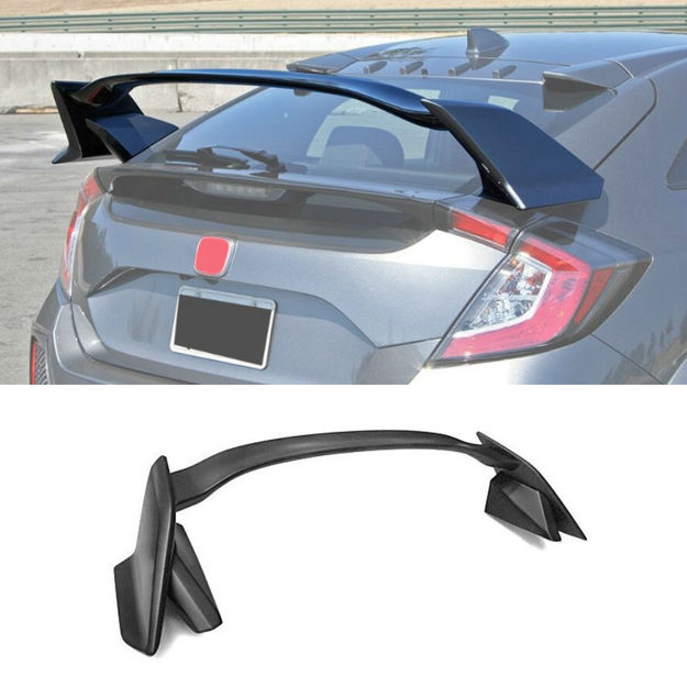 Picture of 17 onwards Civic FK7 Hatchback TR Style Rear spoiler (5 Door hatch only)