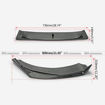 Picture of 09 onwards 370Z Z34 EPA Type Front bottom lip (3Pcs) for NIS front bumper 15+ (For B-370Z-FB-NIS)