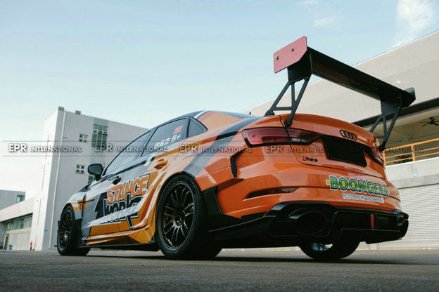 Picture of Audi RS3 S3 8V Stanceworkz Spec-LM Rear bumper spat 2pcs