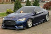 Picture of Infiniti Q60 CV37 17 onwards V Type front lip