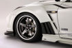 Picture of Nissan GTR R35 2013 Ver VRS Style FRP Front fender with  louver fin (Inc 6 fins,  side maker use F51 Fuga) - USA WAREHOUSE