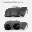 Picture of Civic FK7 FK8 Type R EPR Type A 60mm double gauge pod (Can use on LHD or RHD vehicle)