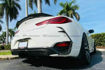 Picture of Infiniti Q60 CV37 17 onwards V Type rear bumper canard