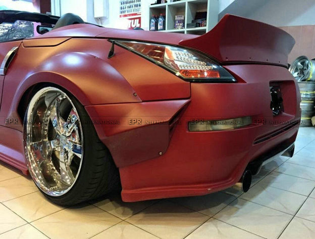 Picture of Nissan 350Z Convertible EPA Type duckbill spoiler