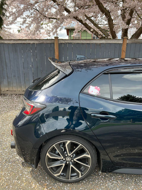 Picture of 19-22 Toyota Corolla Auris E210 Hatchback HWS Type Roof Spoiler Rear Wing Trunk Lip