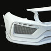 Picture of Civic 10th Generation FK7 FC Robot wide body front bumper (WIth front lip)