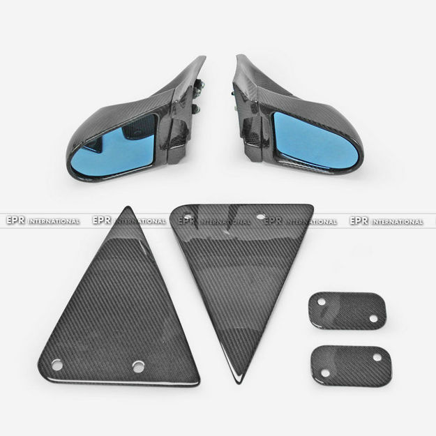 Picture of FT86 ZN6 BRZ ZC6 Aero Mirror (Right hand drive) Comes with OE mirror delete kit