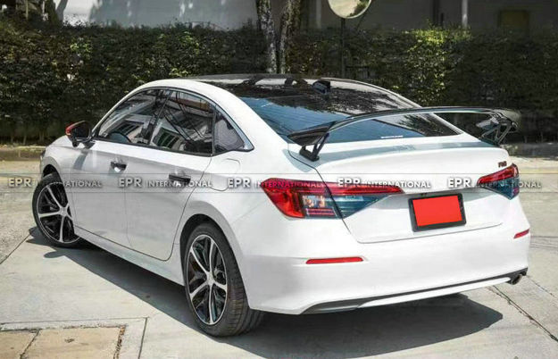 Picture of Honda Civic Gen 11 FE1 FE2 Sedan TR Type rear spoiler