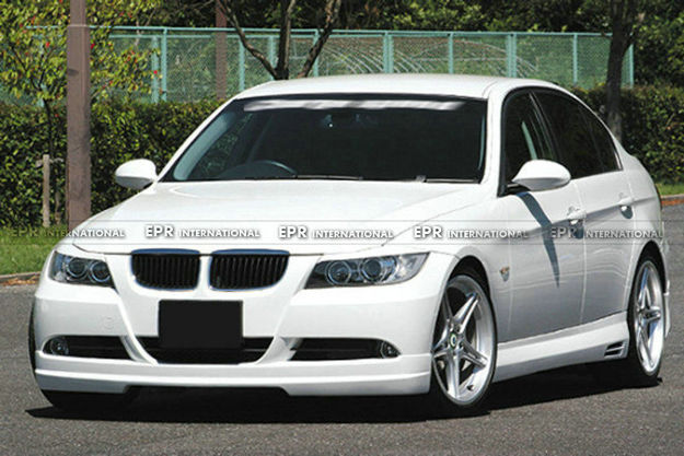 Picture of 05-08 E90 Pre-facelift Sedan wagon CS Type front lip (For normal bumper)