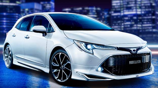 Picture of 19-22 TOYOTA COROLLA SPORT AURIS E210 HATCHBACK NRE210H NRE214H ZWE213H MOD TYPE FRONT LIP